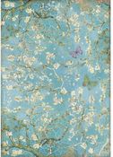 Blossoms & Butterflies Rice Paper - Atelier Des Arts - Stamperia