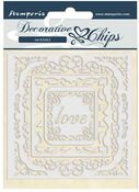 Love Frames Decorative Chips - Atelier Des Arts - Stamperia