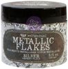 Silver - Art Ingredients Metallic Flakes - Finnabair - Prima