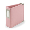 Pretty Pink 4x4 Classic Leather Album - We R Memory Keepers