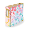 Geometric 4x4 Paper Wrapped Album - We R Memory Keepers