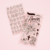 Alphabet Clear Stamp Set - Draw Near - Creative Devotion - American Crafts