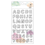 Alphabet Clear Stamp Set - Draw Near - Creative Devotion - American Crafts