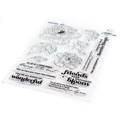 Friendship Blooms Stamp Set - Pinkfresh Studio