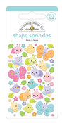 Birds & Bugs Shape Sprinkles - Doodlebug