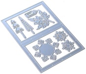 Snowy Windows Metal Die - Elizabeth Craft Designs