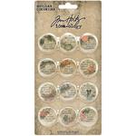 Idea-Ology Quote Flair Buttons - Tim Holtz
