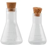 Laboratory Small Corked Glass Flasks - Tim Holtz Idea-ology