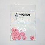 Small Pink Buttons - Foundations Decor