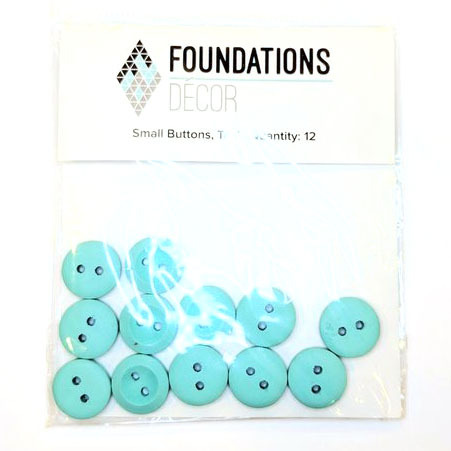 Foundations Decor Blue Small Buttons