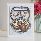 Safari Collection: Sloth - Creative Expressions Craft Dies By Sue Wilson