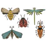 Funky Insects Thinlits Die by Tim Holtz - Sizzix