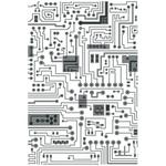 Circuit Multi-Level Textured Impressions Embossing Folder by Tim Holtz - Sizzix