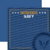 Emblem Paper - Navy - Paper House Productions