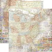 United States Map Paper - Paper House Productions