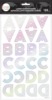 Art Deco Rainbow Alphabet Large Icons Stickers - The Happy Planner