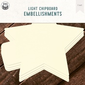 Star - P13 Light Chipboard Album Base 6"X6"