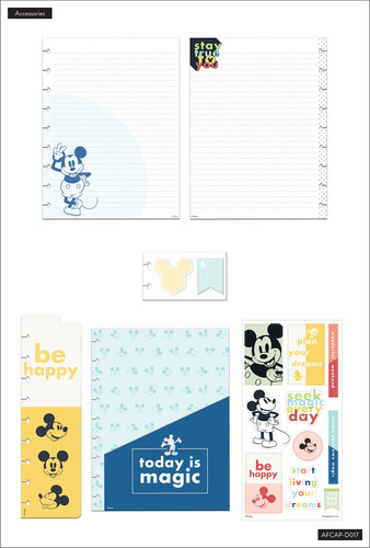 The Happy Planner Painterly Pastels Classic Accessory Pack