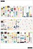 Disney © Colorblock Mickey Minnie 30 Sheet Sticker Pad - The Happy Planner