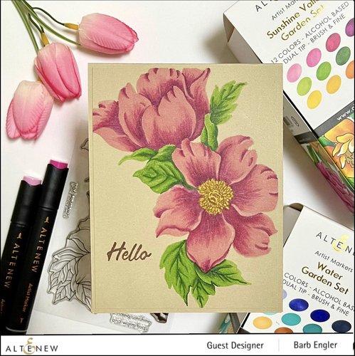 Sunshine Valley Garden Artist Alcohol Markers Set F - Artistry by Altenew