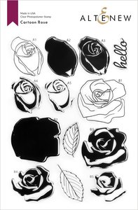 Cartoon Rose Stamp Set - Altenew