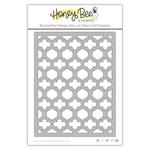 Quatrefoil A2 Cover Plate - Top Honey Cuts - Honey Bee Stamps
