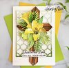 Quatrefoil A2 Cover Plate - Base Honey Cuts - Honey Bee Stamps