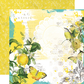 Sunshine & Lemonade Paper - Simple Vintage Lemon Twist - Simple Stories