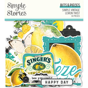 Simple Vintage Lemon Twist Bits & Pieces - Simple Stories