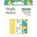 Simple Vintage Lemon Twist Washi Tape - Simple Stories