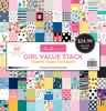 Girl Themed 12x12 Paper Value Stack - Bella Blvd