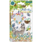Donkey Clear Stamps - Bluebells & Buttercups - Craft Consortium