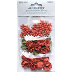 Tomato Paper Flowers - Royal Posies - 49 And Market