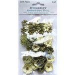Olive Paper Flowers - Royal Posies - 49 And Market