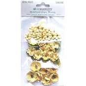 Sunshine Paper Flowers - Royal Posies - 49 And Market