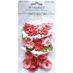 Passion Pink Paper Flowers - Royal Posies - 49 And Market