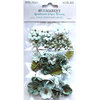 Ocean Jade Paper Flowers - Royal Posies - 49 And Market