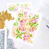 Blushing Florals Stencils - Pinkfresh Studio