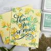 Thank You So Much Hot Foil Plate - Pinkfresh Studio