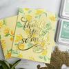 Thank You So Much Hot Foil Plate - Pinkfresh Studio