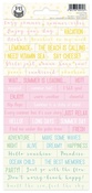 #01 Cardstock Stickers - Summer Vibes - P13