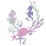 Coral Wreath Thinlits Die Set - Sizzix