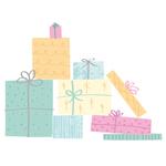 Gift Wrap Clear Stamps - Sizzix