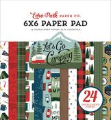 Let's Go Camping 6x6 Paper Pad - Echo Park