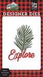 Explore Pine Branch Die Set - Let's Go Camping - Echo Park