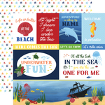 Multi Journaling Cards Paper - Under Sea Adventures - Echo Park