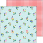 Flower Patch Paper - Happy Blooms - Pinkfresh Studio
