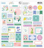 Happy Blooms Cardstock Stickers - Pinkfresh Studio