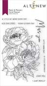 Paint-A-Flower: Coral Sunset Outline Stamp Set - Altenew