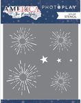 Stencil Firework - America The Beautiful - Photoplay